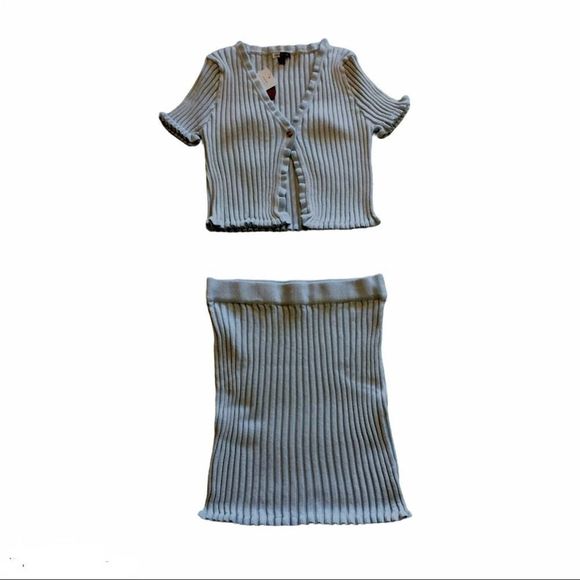 Dolls Kill Dresses & Skirts - Dolls Kill Powder It Factor Cardigan Set